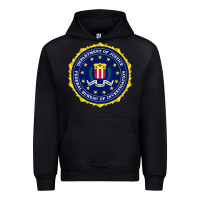 Black fbi Urban Hoodie - artisFamous