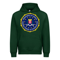 Forest Green fbi Urban Hoodie - artisFamous