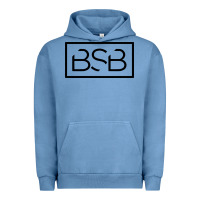 Pigment Pebble Blue backstreet boys black Urban Hoodie - artisFamous