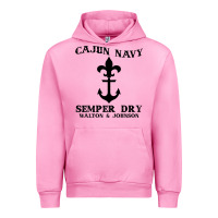Fuchsia Pink cajun navy Urban Hoodie - artisFamous