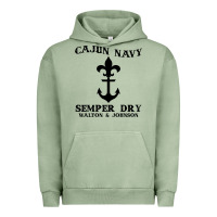 Pigment Oil Green cajun navy Urban Hoodie - artisFamous