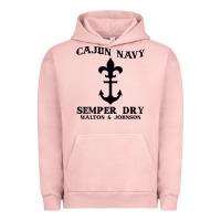 Pigment Salmon cajun navy Urban Hoodie - artisFamous
