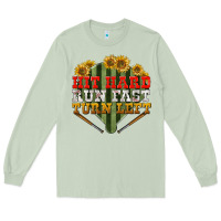 Matcha hit hard run fast turn left Long Sleeve Tee - BundleAndBundleShop