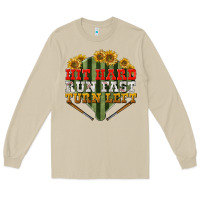 Mushroom hit hard run fast turn left Long Sleeve Tee - BundleAndBundleShop