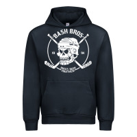 Navy bash bros Urban Hoodie - artisFamous