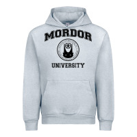 Heather Grey mordor university Urban Hoodie - artisFamous