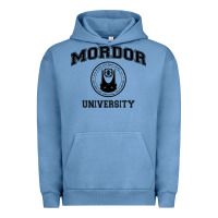 Pigment Pebble Blue mordor university Urban Hoodie - artisFamous