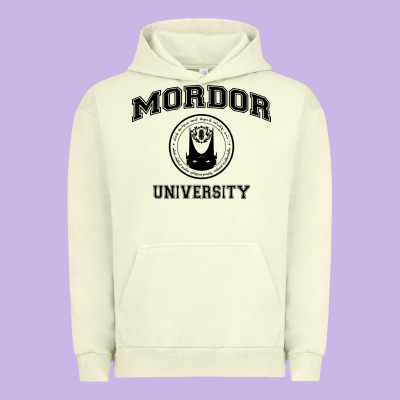 Mordor University Urban Hoodie Designed By Artisfamous