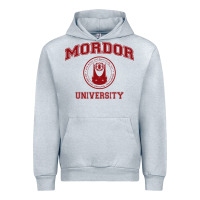 Heather Grey mordor university Urban Hoodie - artisFamous
