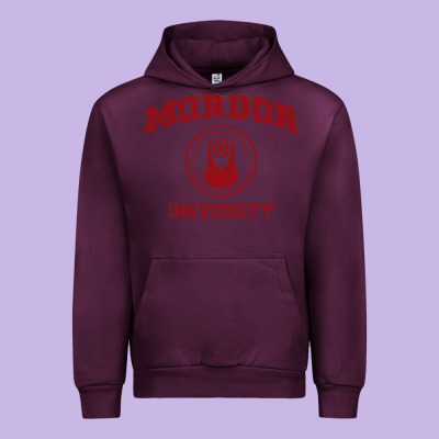 Mordor University Urban Hoodie Designed By Artisfamous