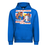 Cobalt wrong side of the river Urban Hoodie - artisFamous