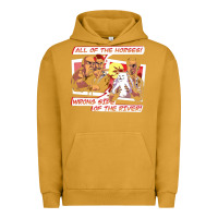 Pigment Peanut Butter wrong side of the river Urban Hoodie - artisFamous