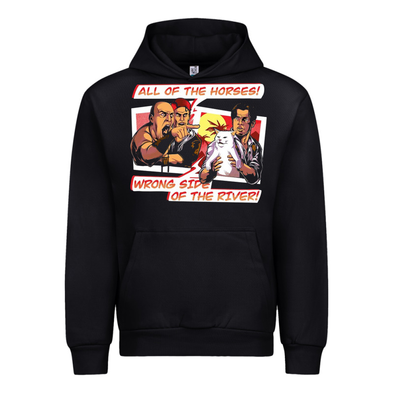 Wrong Side Of The River Urban Hoodie by artisFamous | Teevron