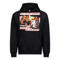 Black wrong side of the river Urban Hoodie - artisFamous
