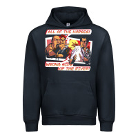 Navy wrong side of the river Urban Hoodie - artisFamous
