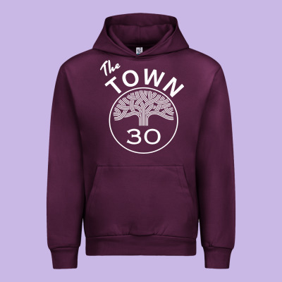 Golden State The Town Urban Hoodie Designed By Artisfamous