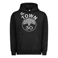 Pigment Black golden state the town Urban Hoodie - artisFamous