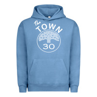 Pigment Pebble Blue golden state the town Urban Hoodie - artisFamous