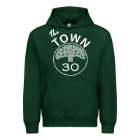 Forest Green golden state the town Urban Hoodie - artisFamous