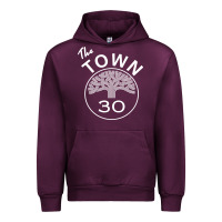 Mauve Wine golden state the town Urban Hoodie - artisFamous