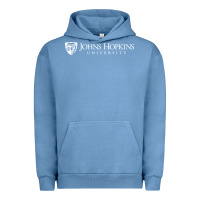 Pigment Pebble Blue johns hopkins Urban Hoodie - artisFamous