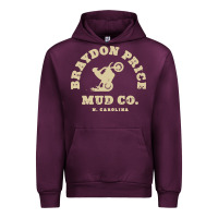 Mauve Wine braydon price motorbike mud   t shirt Urban Hoodie - artisFamous