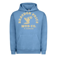Pigment Pebble Blue braydon price motorbike mud   t shirt Urban Hoodie - artisFamous