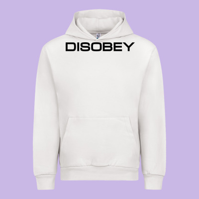 Disobey   T Shirt Urban Hoodie Designed By Artisfamous