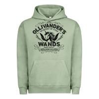 Pigment Oil Green ollivanders wands Urban Hoodie - artisFamous