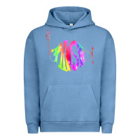 Pigment Pebble Blue p hish Urban Hoodie - artisFamous