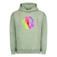 Pigment Oil Green p hish Urban Hoodie - artisFamous