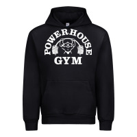 Black power house gym fitness Urban Hoodie - artisFamous