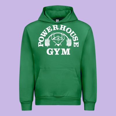 Power House Gym Fitness Urban Hoodie Designed By Artisfamous
