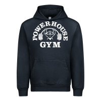 Navy power house gym fitness Urban Hoodie - artisFamous