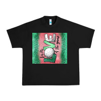 Black for the love of the game golf Urban Heavy Tee - Jasminsmagicworld
