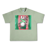Oil Green for the love of the game golf Urban Heavy Tee - Jasminsmagicworld