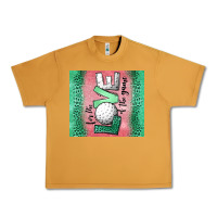 Peanut Butter for the love of the game golf Urban Heavy Tee - Jasminsmagicworld