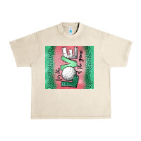Sandshell for the love of the game golf Urban Heavy Tee - Jasminsmagicworld