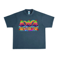 Midnight Navy Pride cupcake Urban Heavy Tee - FaDigitalArtStudio