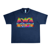 Navy Pride cupcake Urban Heavy Tee - FaDigitalArtStudio