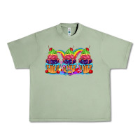Oil Green Pride cupcake Urban Heavy Tee - FaDigitalArtStudio