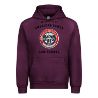Mauve Wine samoa law school Urban Hoodie - artisFamous