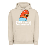 Pigment French Oak this is a load of barnacles Urban Hoodie - artisFamous