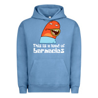 Pigment Pebble Blue this is a load of barnacles Urban Hoodie - artisFamous