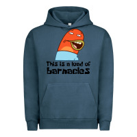 Pigment Midnight Navy this is a load of barnacles Urban Hoodie - artisFamous