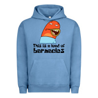 Pigment Pebble Blue this is a load of barnacles Urban Hoodie - artisFamous