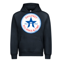 Navy time lords chucks Urban Hoodie - artisFamous