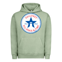 Pigment Oil Green time lords chucks Urban Hoodie - artisFamous