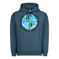 Pigment Midnight Navy step brothers Urban Hoodie - artisFamous