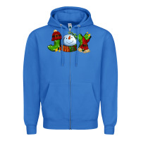 True Royal joy for christmas with snowman Zipper Hoodie - AdoDesignShop